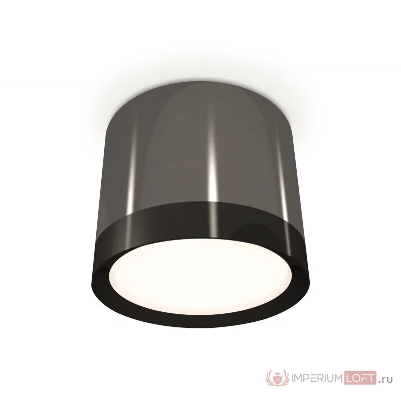 Комплект накладного светильника XS8115001 DCH/PBK черный хром/черный полированный GX53 (C8115, N8113) от NovaLamp