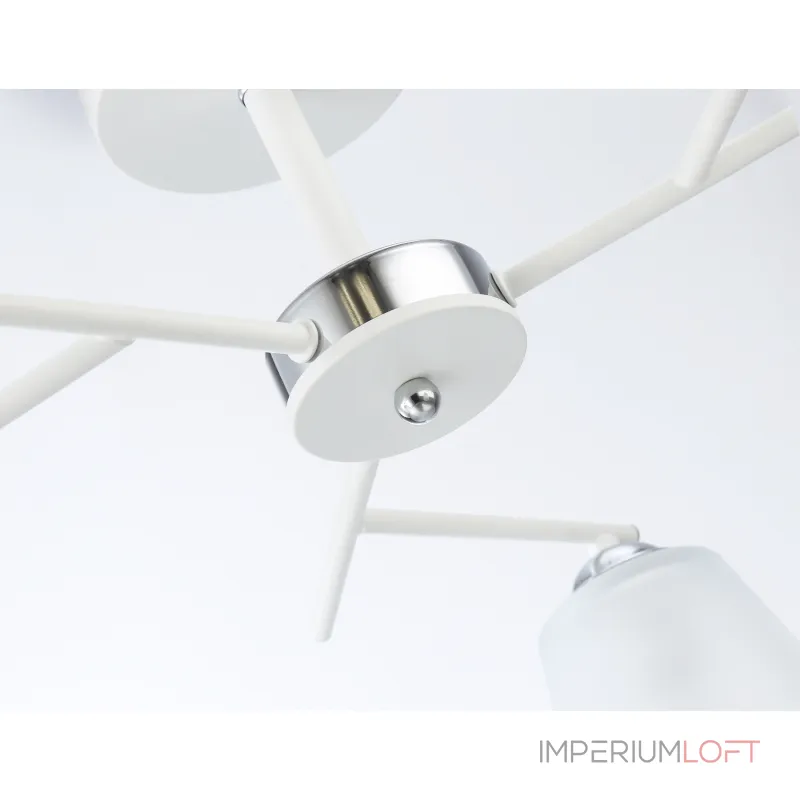 Светильник подвесной TR303202/3 WH/CH/FR белый/хром/белый матовый E27*3 max 60W D550*260 от NovaLamp Светильник подвесной TR303202/3 WH/CH/FR белый/хром/белый матовый E27*3 max 60W D550*260 от NovaLamp