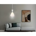 Подвесной светильник TR3166 WH/BK белый/черный E27 max 60W D155*1000 от NovaLamp