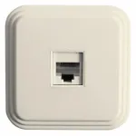 Розетка Ethernet RJ-45 Stekker Брест 49062