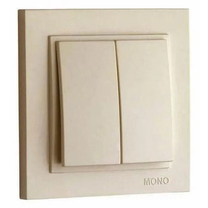 Выключатель двухклавишный Mono Electric Despina 102-170025-102 от ImperiumLoft
