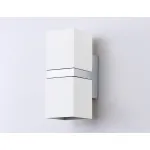 Настенный светильник FW245/2 WH/CH белый/хром GU10*2 max 12W 155*61*80 от NovaLamp