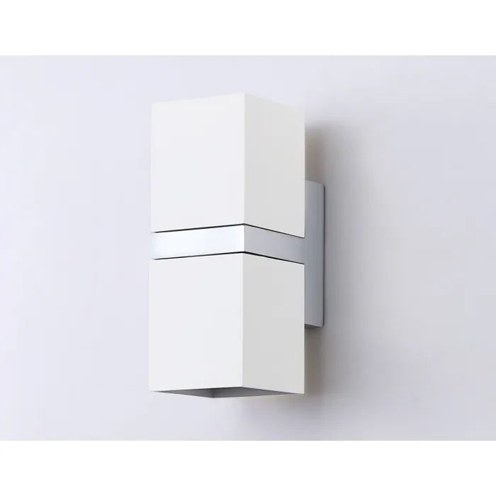 Настенный светильник FW245/2 WH/CH белый/хром GU10*2 max 12W 155*61*80 от NovaLamp