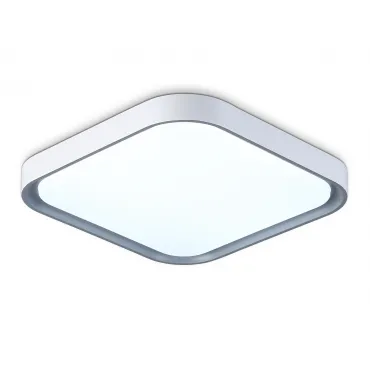 Потолочный светодиодный светильник FZ1256 WH/GR белый/серый 27W 5000K 350*350*60 (Без ПДУ)