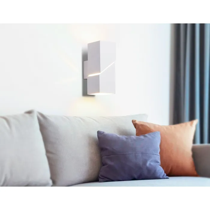 Светильник настенный FW2474 WH белый G9 max 40W 155*60*90 от NovaLamp