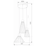 Подвесной светильник TK Lighting Modesto 10188 Modesto от ImperiumLoft