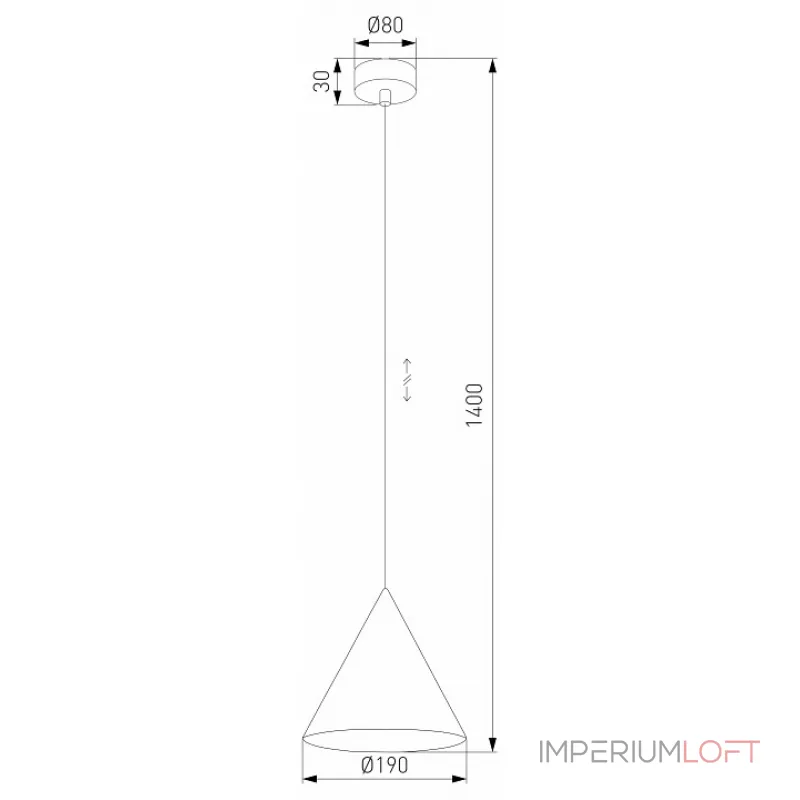 Подвесной светильник TK Lighting Cono 10074 Cono
