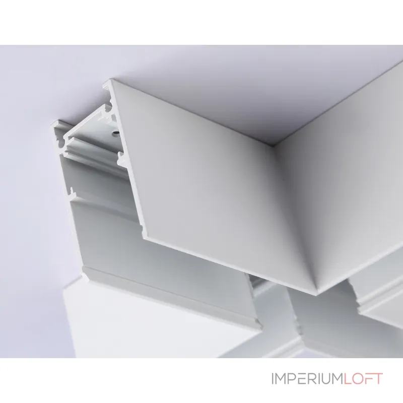 Коннектор X-образный для накладного шинопровода Magnetic GL3375 WH белый 170*170*53.7 от NovaLamp