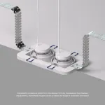 Рамка на 1 светильник Denkirs SCB DK2062-SCB от ImperiumLoft