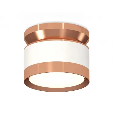 Комплект накладного светильника XS8101065 SWH/PPG белый песок/золото розовое полированное GX53 (N8912, C8101, N8126)