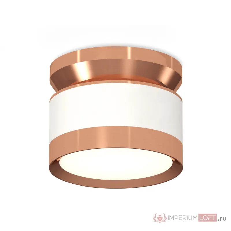 Комплект накладного светильника XS8101065 SWH/PPG белый песок/золото розовое полированное GX53 (N8912, C8101, N8126) от NovaLamp