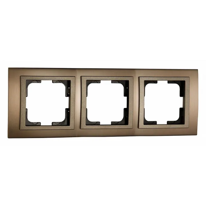 Рамка на 3 поста Mono Electric Style Aluminium 107-810000-162 от ImperiumLoft