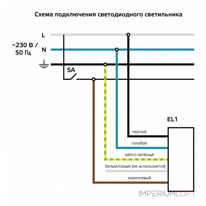 Светильник для потолка Армстронг Gauss MiR G1-A0-00070-01GA3-4005040