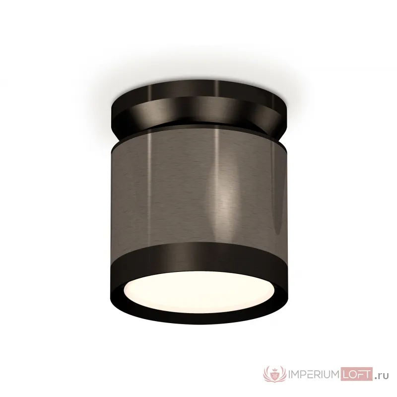 Комплект накладного светильника XS8115010 DCH/PBK черный хром/черный полированный GX53 (N8902, C8115, N8113) от NovaLamp