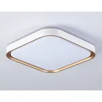 Потолочный светодиодный светильник FZ1259 WH/GD белый/золото 27W 5000K 350*350*60 (Без ПДУ) от NovaLamp