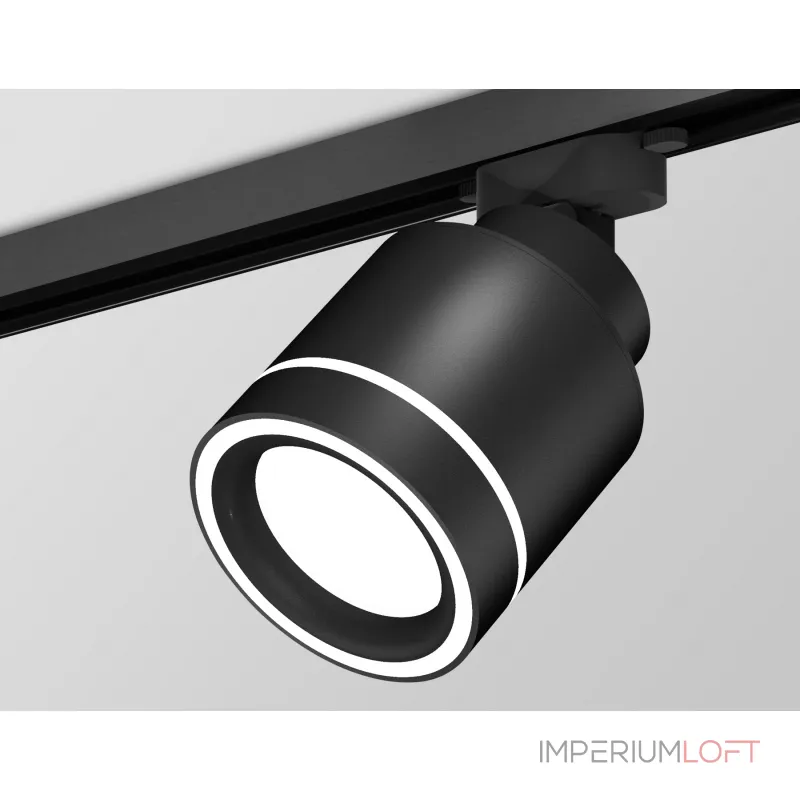 Комплект трекового светильника с акрилом XT8111003 SBK/FR черный песок/белый матовый GX53 (A2526, A2106, C8111, N8434) от NovaLamp Комплект трекового светильника с акрилом XT8111003 SBK/FR черный песок/белый матовый GX53 (A2526, A2106, C8111, N8434) от NovaLamp