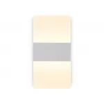 Настенный светодиодный светильник из акрила FW200 WH/FR белый/белый матовый LED 3000K/4200K/6400K 4W 220*110*40 от NovaLamp Настенный светодиодный светильник из акрила FW200 WH/FR белый/белый матовый LED 3000K/4200K/6400K 4W 220*110*40 от NovaLamp