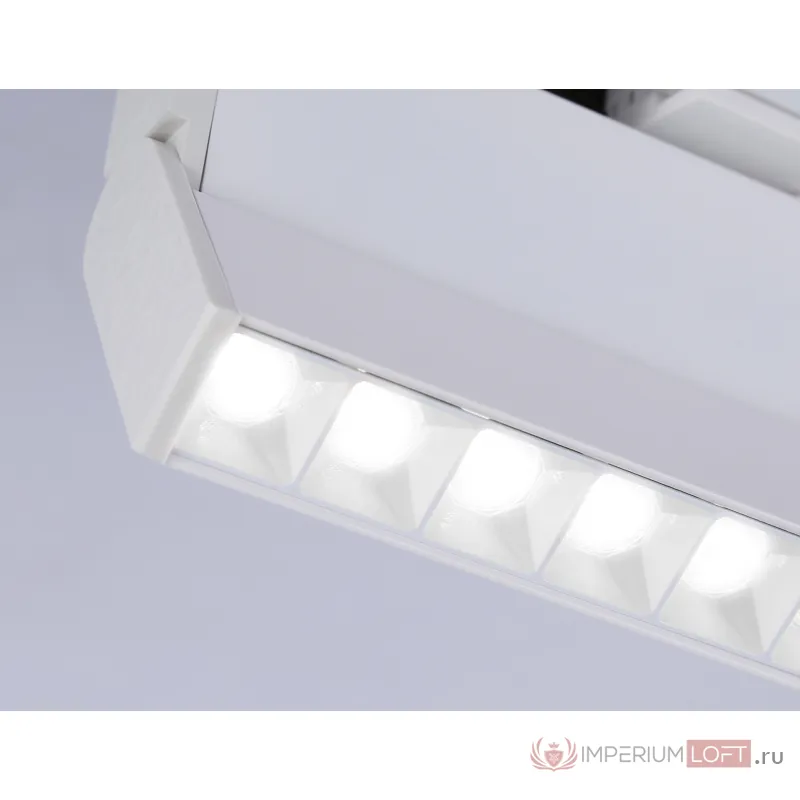 Светильник светодиодный трековый GL6815 WH белый LED 12W 3000K 24° 230*22*87 от NovaLamp