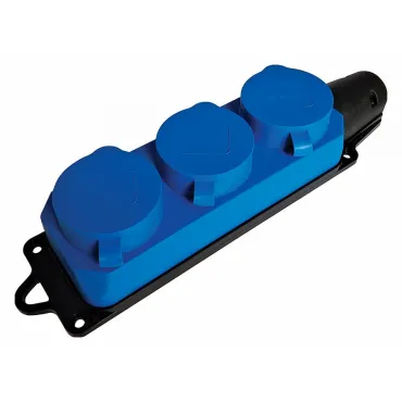 Розетка переносная разборная с заземлением и крышкой Stekker Одри 49403 Розетка переносная разборная с заземлением и крышкой Stekker Одри 49403