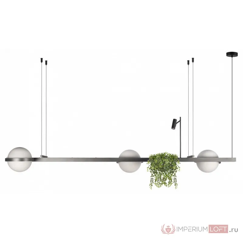 Подвесной светильник Loft it Jardin 10121/C Dark grey от ImperiumLoft