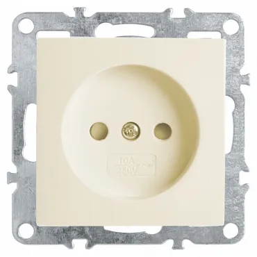 Розетка без заземления и со шторками без рамки Stekker PST00-9109 39327