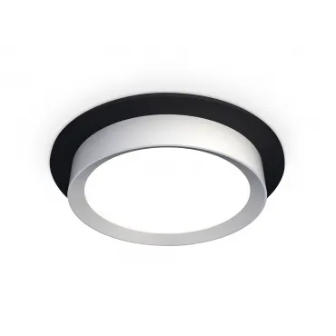 Комплект встраиваемого светильника XC8051004 SBK/MCH черный песок/хром матовый GX53 (C8051, N8121) от NovaLamp