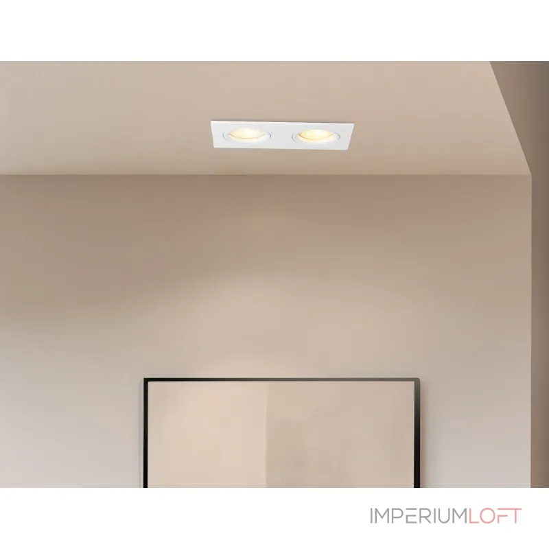 Светильник встраиваемый TN102460/2 WH белый GU5.3 160*81*28 от NovaLamp