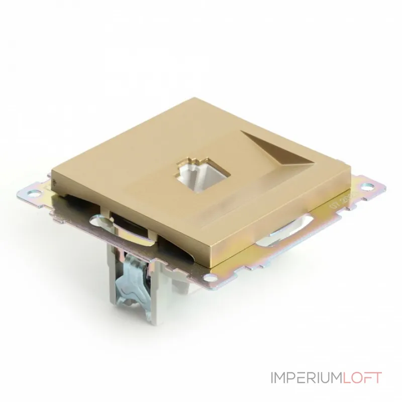 Розетка Ethernet RJ-45 без рамки Stekker Катрин 49227 Розетка Ethernet RJ-45 без рамки Stekker Катрин 49227