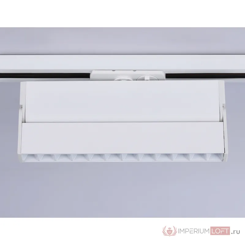 Светильник светодиодный трековый GL6815 WH белый LED 12W 3000K 24° 230*22*87 от NovaLamp