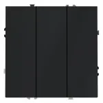 Выключатель трехклавишный без рамки Voltum S70 VLS030107 от ImperiumLoft