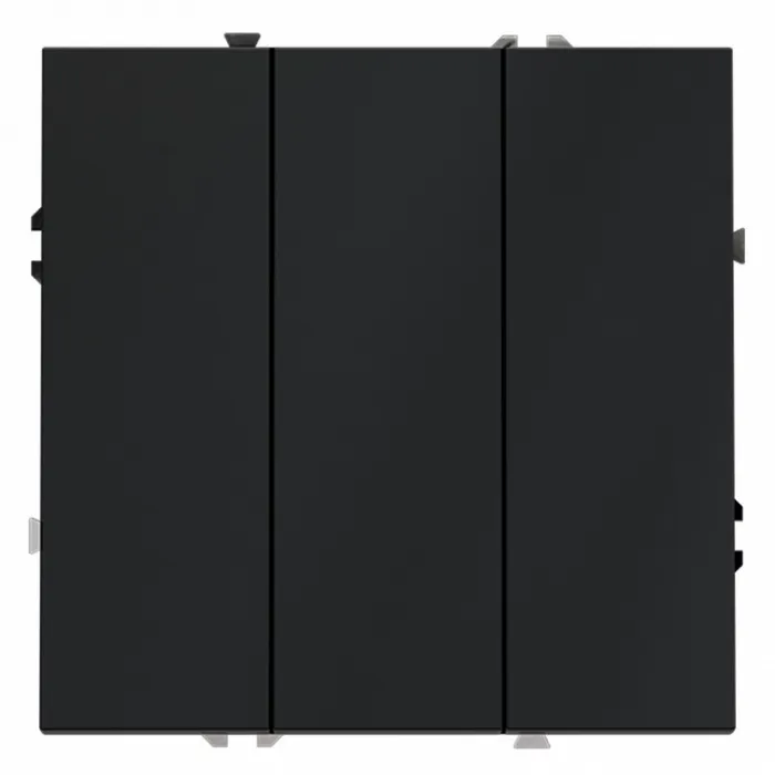 Выключатель трехклавишный без рамки Voltum S70 VLS030107 от ImperiumLoft