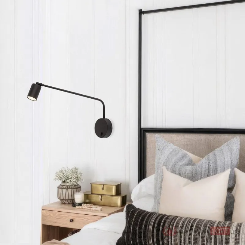 Бра TK Lighting Logan 4743 Logan Black от ImperiumLoft