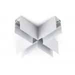 Коннектор X-образный для накладного шинопровода Magnetic GL3375 WH белый 170*170*53.7 от NovaLamp