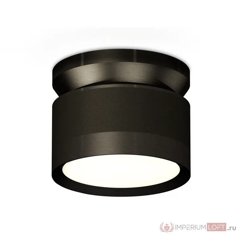 Комплект накладного светильника XS8102050 SBK/PBK черный песок/черный полированный GX53 (N8902, C8102, N8113) от NovaLamp