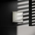 Розетка с заземлением и со шторкой без рамки с крышкой Voltum S70 VLS040304 от ImperiumLoft