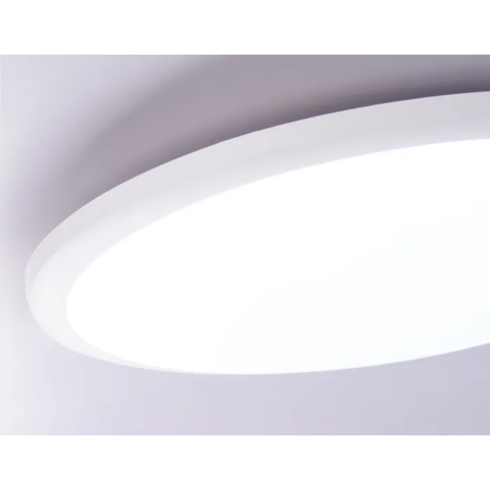 Потолочный светодиодный светильник FZ1231 WH белый IP44 42W 6400К D370*55 (Без ПДУ) от NovaLamp