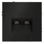 Розетка двойная Ethernet RJ-45 без рамки Voltum S70 VLS060208 от ImperiumLoft