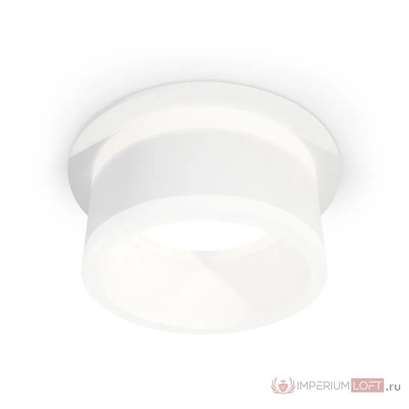 Комплект встраиваемого светильника XC8050019 SWH/FR белый песок/белый матовый GX53 (C8050, N8444) от NovaLamp