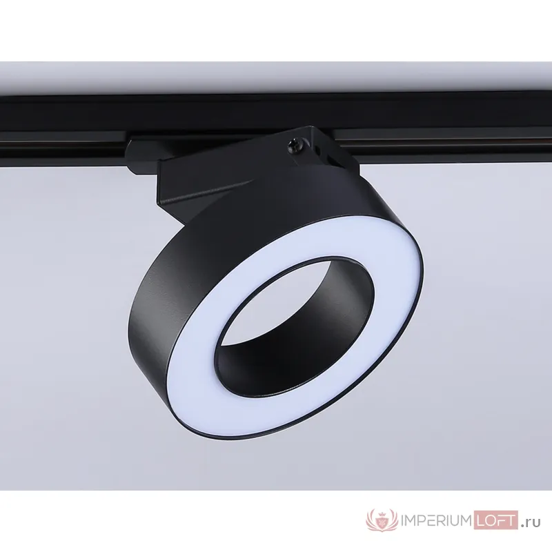 Светильник светодиодный трековый GL6868 BK черный LED 15W 4200K D115*80 от NovaLamp