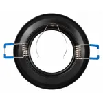 Встраиваемый светильник Эра KL107 BK/SL Б0061098 от ImperiumLoft