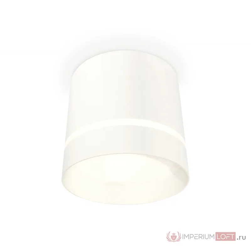 Комплект накладного светильника с акрилом XS8110006 SWH/FR белый песок/белый матовый GX53 (C8110, N8461) от NovaLamp