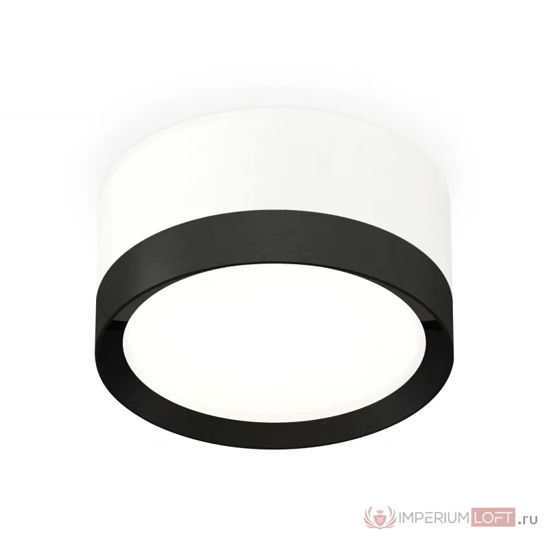 Комплект накладного светильника XS8101002 SWH/PBK белый песок/черный полированный GX53 (C8101, N8113) от NovaLamp