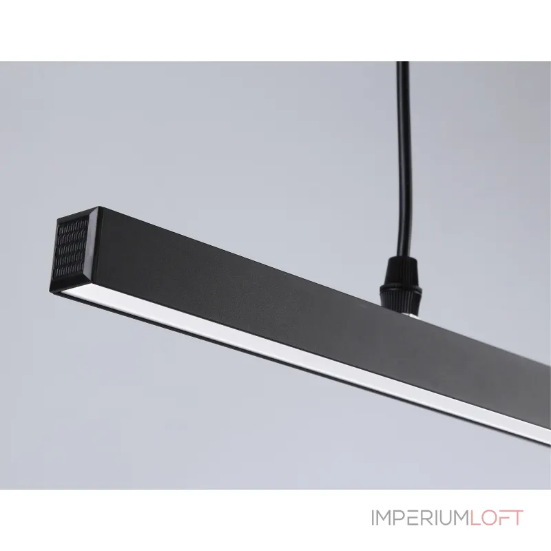 Светильник светодиодный трековый GL6785 BK черный LED 24W 3000K 600*22*1025 от NovaLamp