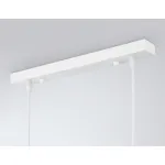 Светильник подвесной TR303242/4 WH/CH/CL/FR белый/хром/прозрачный/белый матовый E27*4 max 60W 870*120*780 от NovaLamp