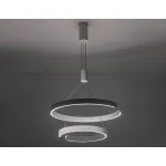 Светильник подвесной светодиодный FL5884/2 WH белый 45W 3000K/4200K/6400K D600/400*1200 (без ПДУ) от NovaLamp