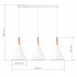 Подвесной светильник EVOLUCE Arket SLE1255-503-03 от ImperiumLoft
