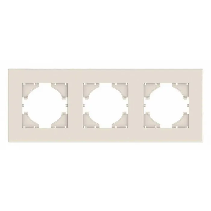 Рамка на 3 поста Gusi Electric CITY С1113-003 от ImperiumLoft