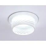 Встраиваемый светильник TN1251 SWH/CL белый песок/прозрачный GU5.3 D98*58 от NovaLamp