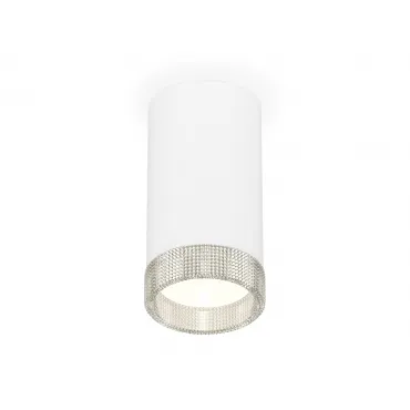 Комплект накладного светильника с композитным хрусталем XS8161010 SWH/CL белый песок/прозрачный GX53 (C8161, N8480)