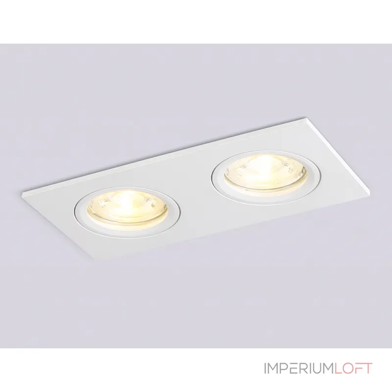 Светильник встраиваемый TN102460/2 WH белый GU5.3 160*81*28 от NovaLamp